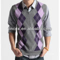 12STC0580 mens crochet sweater vest pattern